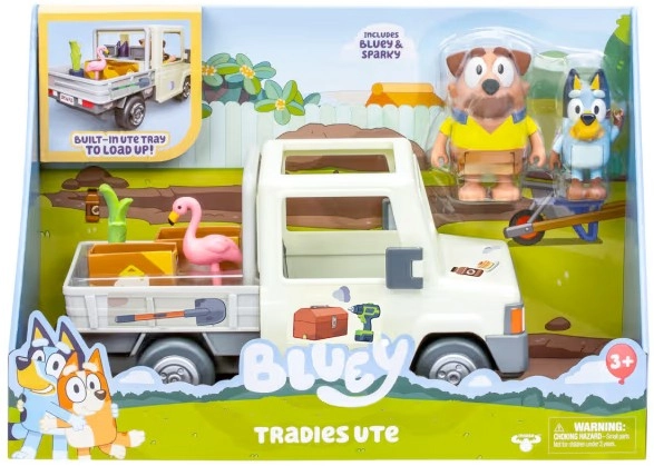 Bluey Tradies Ute