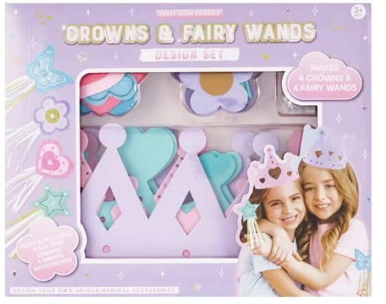 Craft with Friends: Crowns and Fairy Wands Design Set