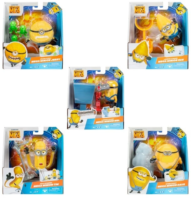 Despicable Me 4 Mega Minion Pack - Assorted