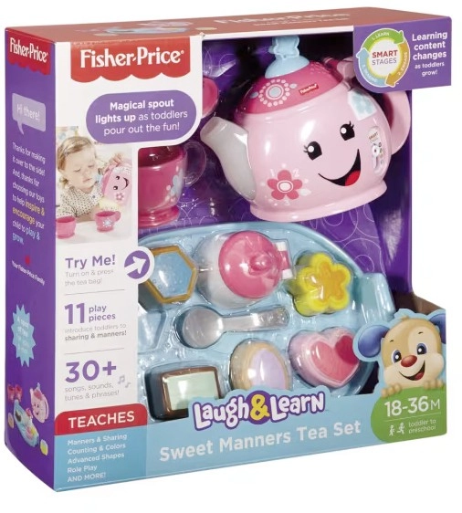 Fisher-Price Laugh & Learn Sweet Manners Tea Set