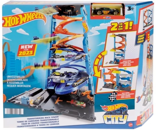 Hot Wheels City Transforming Race Tower