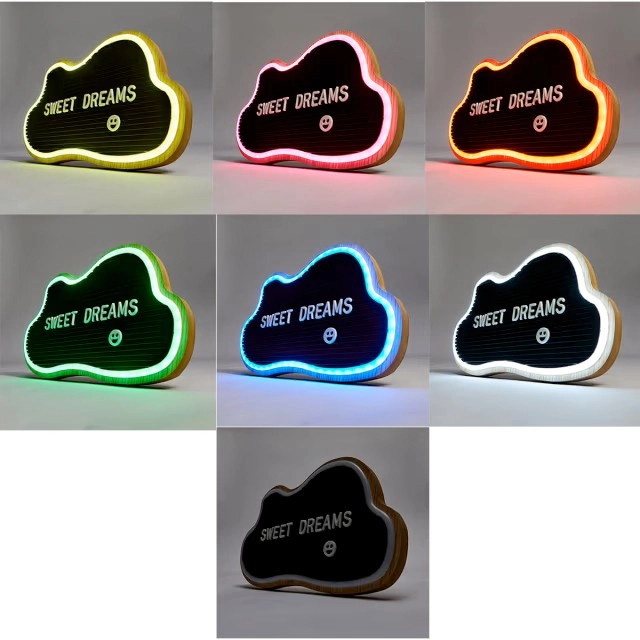 LED Cloud Message Board