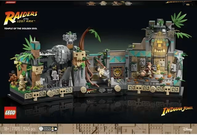 LEGO Indiana Jones Temple of the Golden Idol 77015