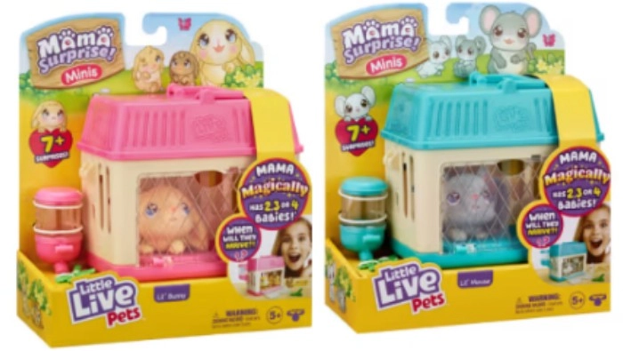 Little Live Pets Mama Surprise Mini Playset Assorted