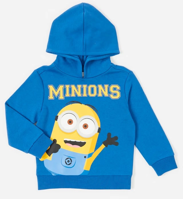 Minions License Print Pull Over Hoodie