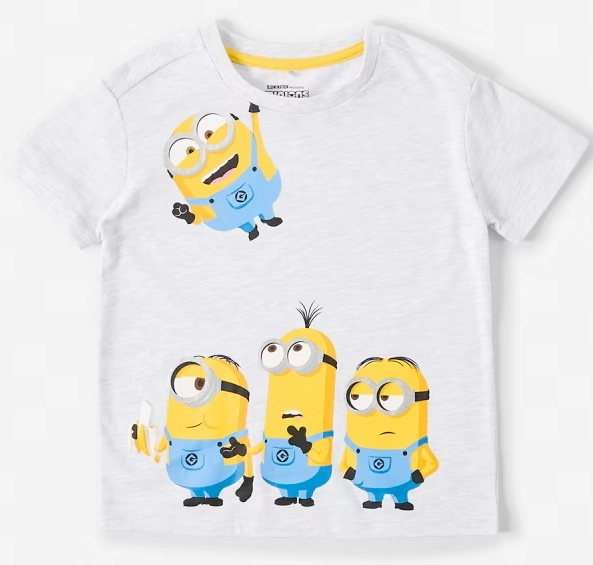 Minions License Printed T-Shirt