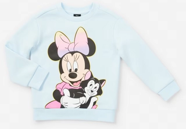 Minnie Mouse Licence Crew Neck Sweatshirt