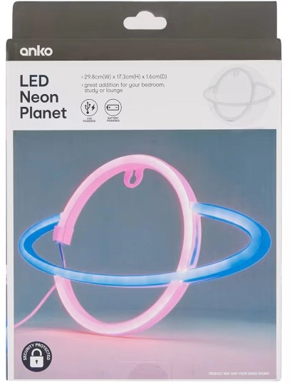 NEW LED Neon Light - Planet