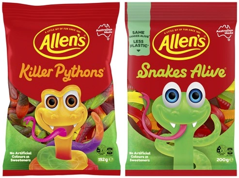 Allen's Lollies 140g-200g