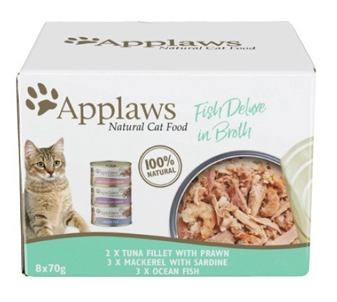 Applaws Pot & Tin Cat Food 8x70g