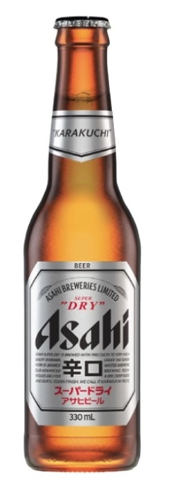 Asahi Super Dry Bottles 24x330mL