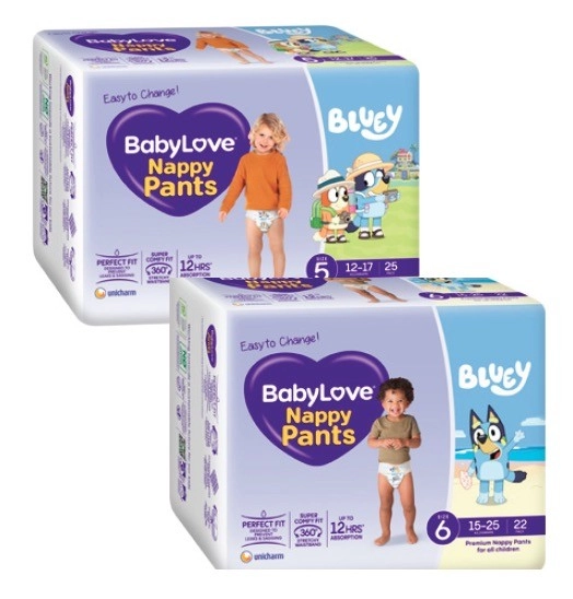 BabyLove Bulk Nappy Pants 22 Pack-28 Pack