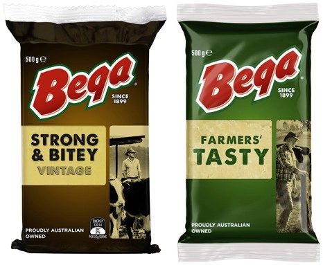 Bega Cheese Block or Grated 500g