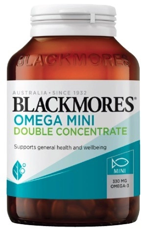 Blackmores Omega Mini Double Concentrate Capsules 200 Pack