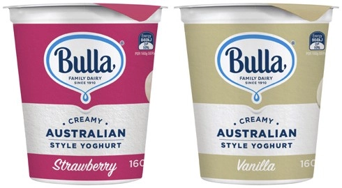 Bulla Creamy Australian Style Yoghurt 160g