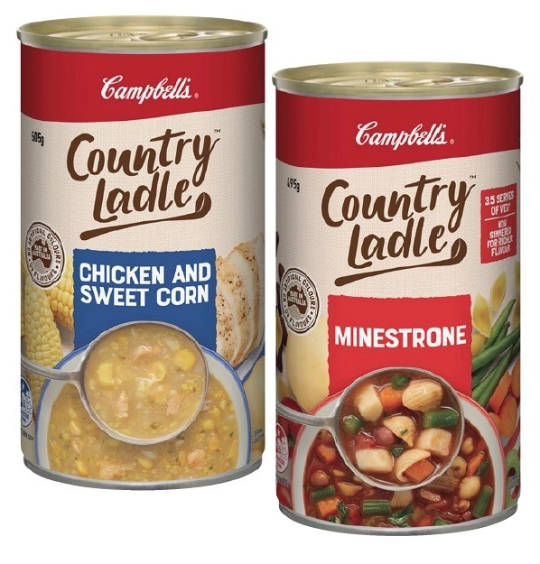 Campbell's Country Ladle Soup 495g-505g