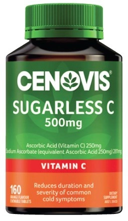 Cenovis Sugarless C 500mg 160 Pack