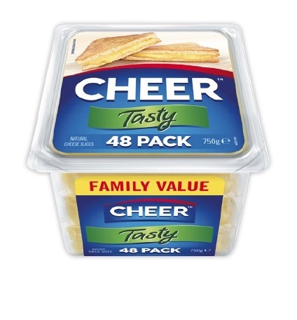 Cheer Cheese Slices 750g