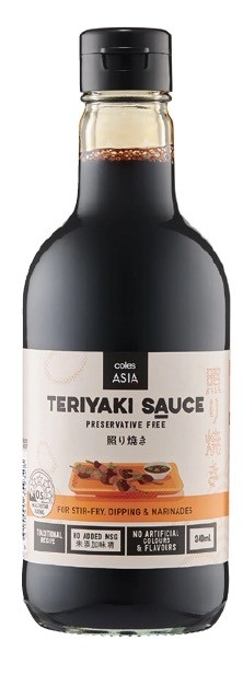 Coles Asia Teriyaki Sauce 340mL