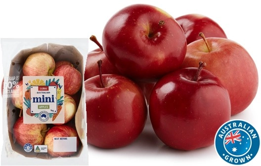 Coles Australian Mini Apples 1kg Pack