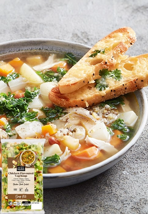 Coles Kitchen Chicken Style Soup Kit 450g