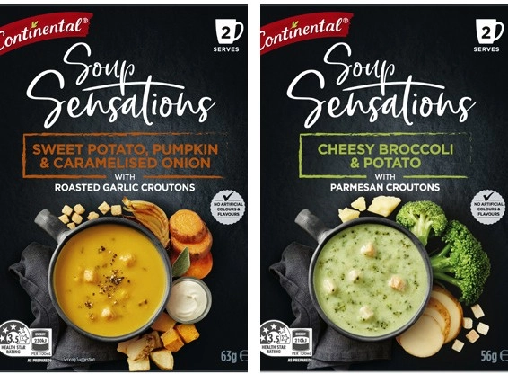 Continental Soup Sensations 2 Serve 40g-70g