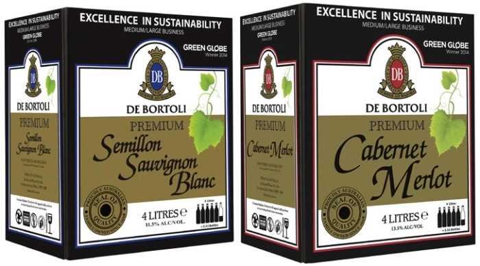 De Bortoli Premium Sem Sauv Blanc & Premium Cabernet Merlot 4 Litre Casks