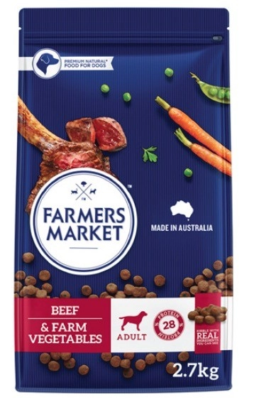 Farmers Market Dry Dog Food 2.7kg