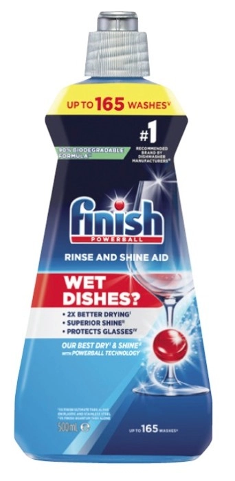 Finish Rinse & Shine Aid 500mL