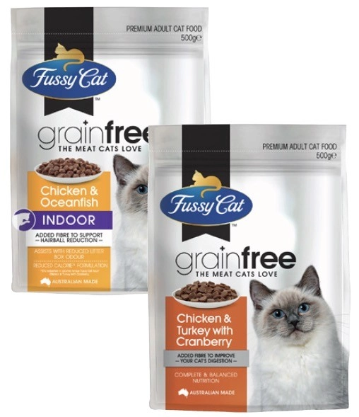 Fussy Cat Grainfree Dry Cat Food 500g