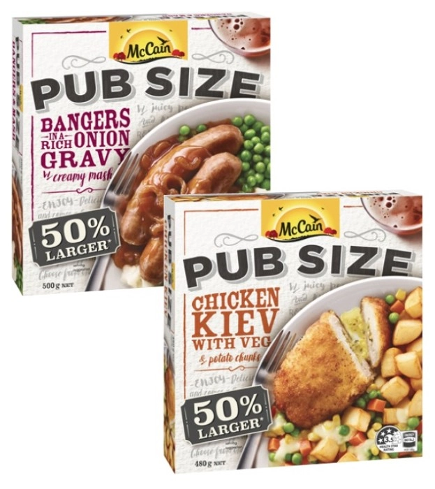 McCain Pub Size Meal 480g-500g