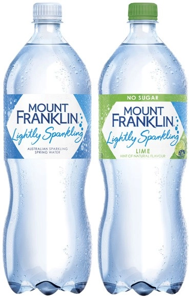 Mount Franklin Lightly Sparkling Water 1.25 Litre