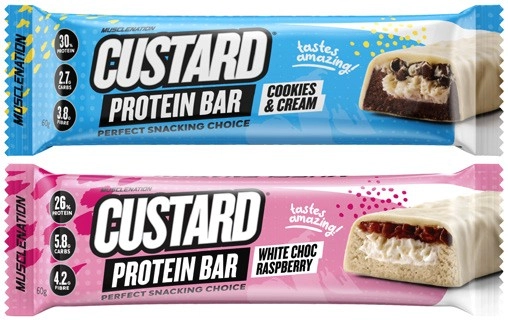 Muscle Nation Custard Protein Bar 60g