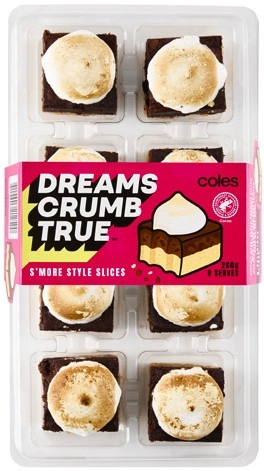 NEW Dreams Crumb True S'mores Slices 8 Pack