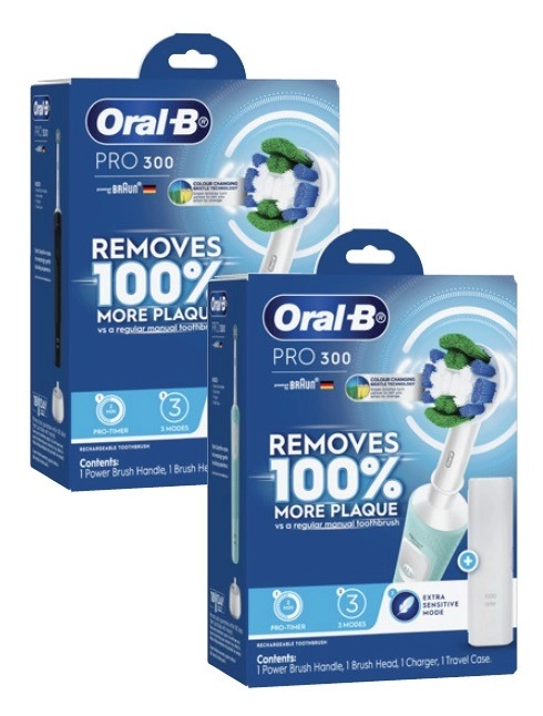 Oral B Pro 300 Electric Toothbrush 1 Pack