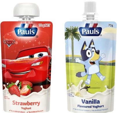 Pauls Kids Yoghurt Pouch 70g