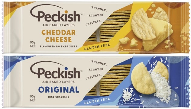 Peckish White Rice Crackers 90g