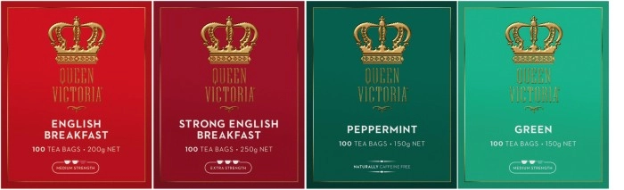 Queen Victoria Tea Bags 100 Pack