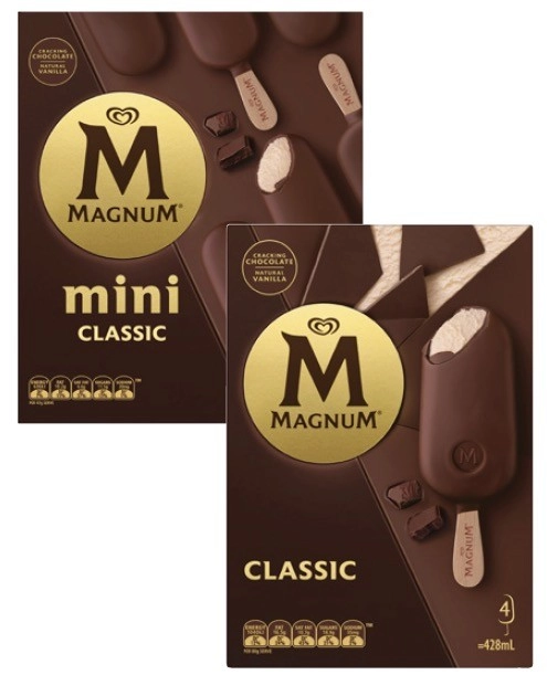 Streets Magnum 4 Pack-6 Pack 360mL-428mL