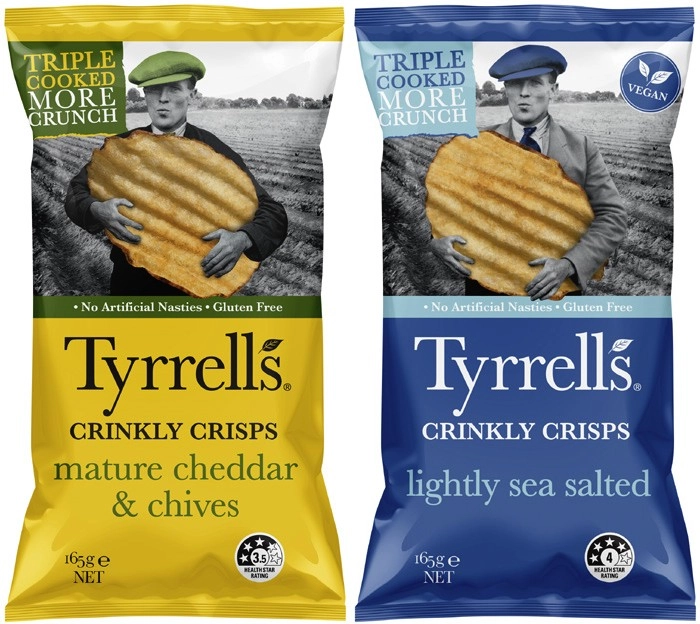 Tyrrells Crisps 165g