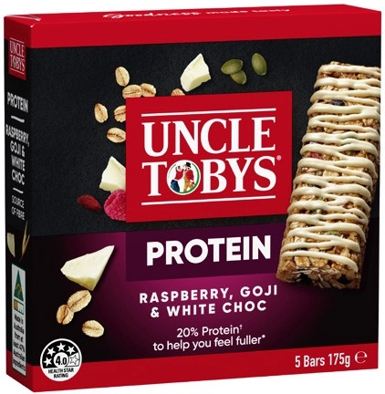 Uncle Tobys Protein Muesli Bars 175g