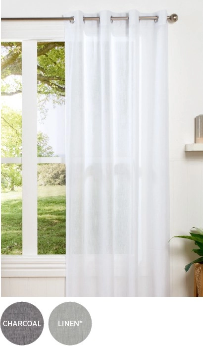 30% off Meeko Sheer Eyelet Curtains