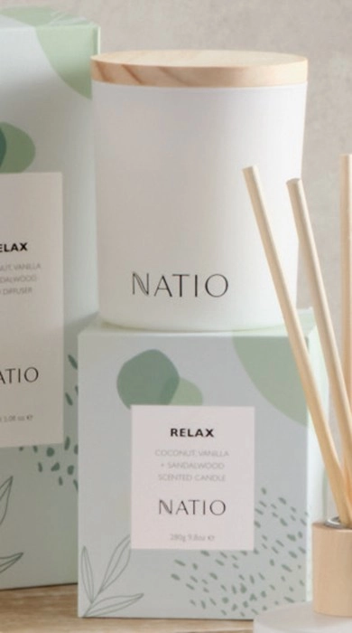 30% off Natio Scented Candles 280g