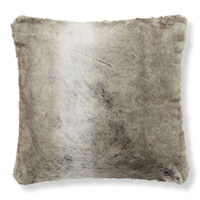 40% off NEW Bouclair Faux Fur Wolf Cushion