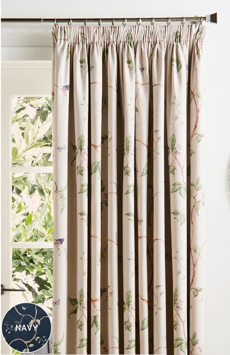 40% off Quinn Blockout Pencil Pleat Curtains