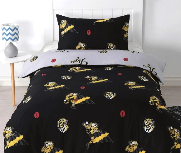 AFL Richmond Tigers Quilt Cover Set