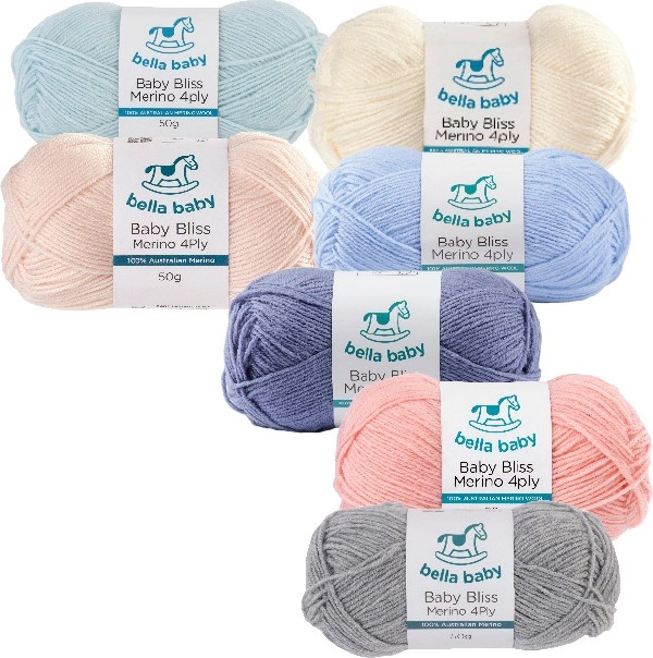 Bella Baby Baby Bliss Merino 4ply