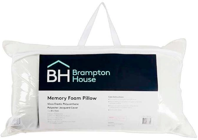 Brampton House Memory Foam Standard Pillow