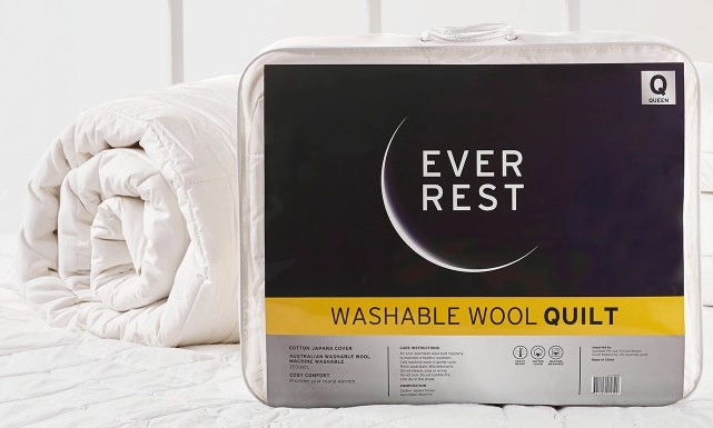 Ever Rest Washable Wool Quilt