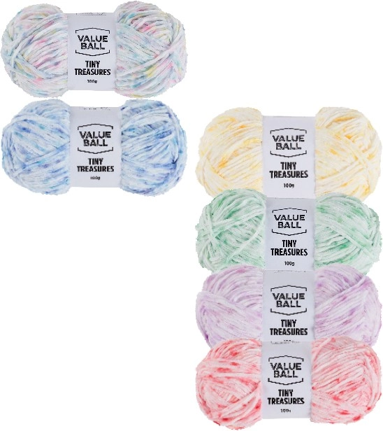 NEW Value Ball Tiny Treasures Yarn 100g